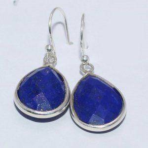 NWOT Sterling silver Lapis Lazuli earrings